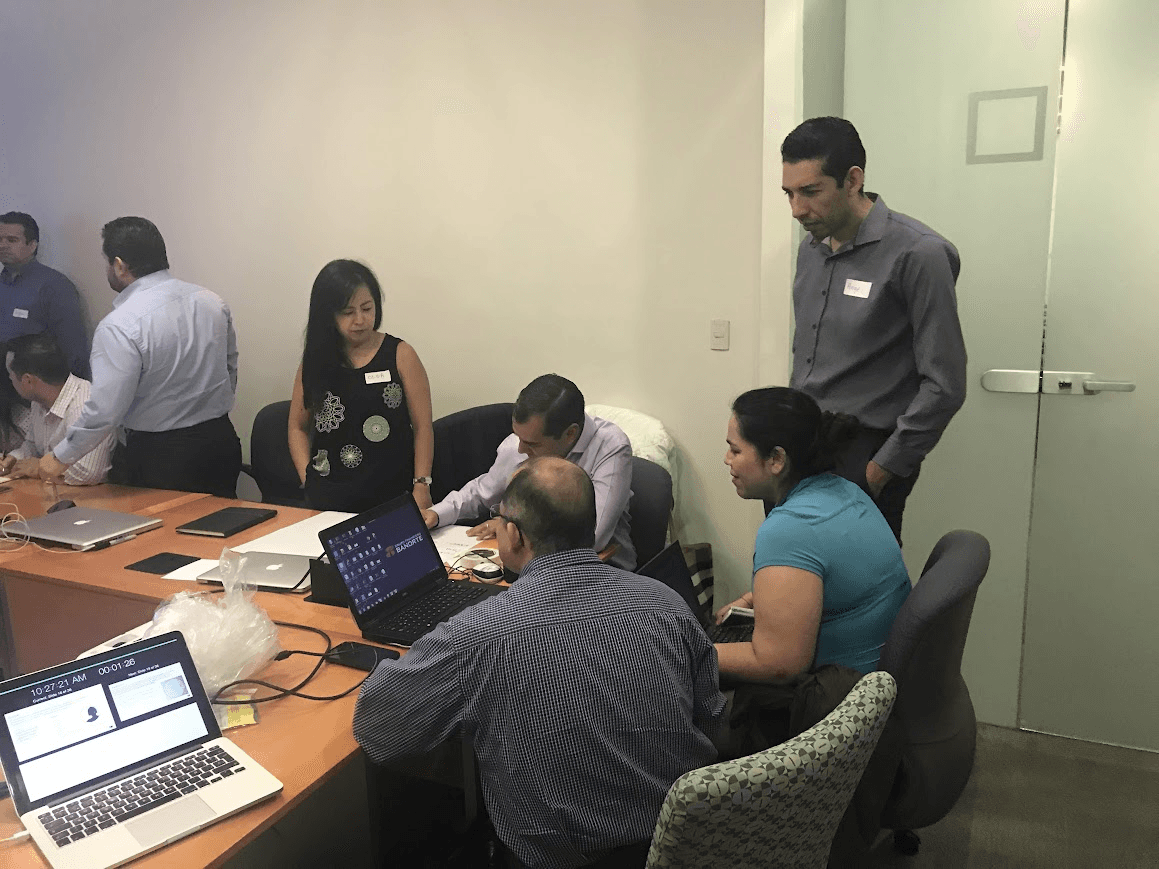 Design Thinking workshop session with the Maya team.